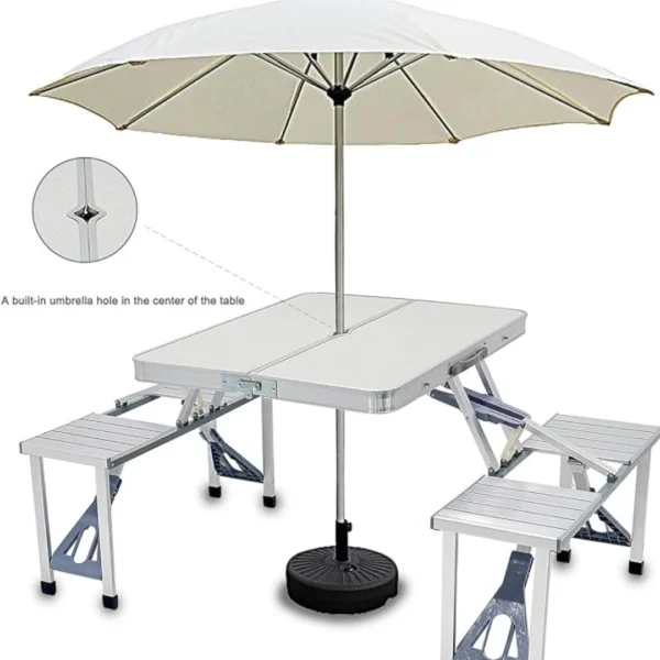 4 Feet Multipurpose Aluminum Folding Table
