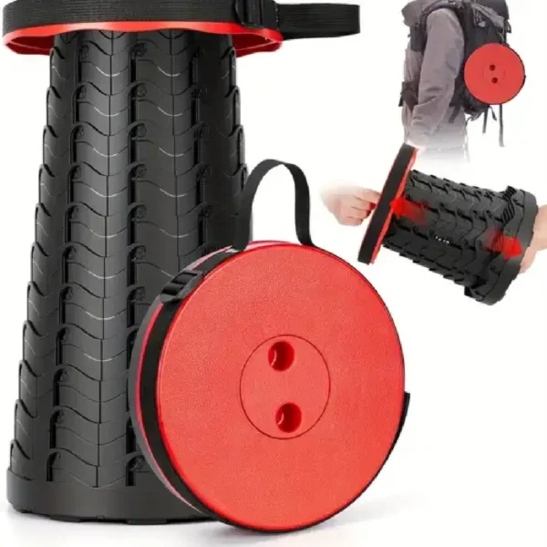 Portable Telescoping Folding Stool