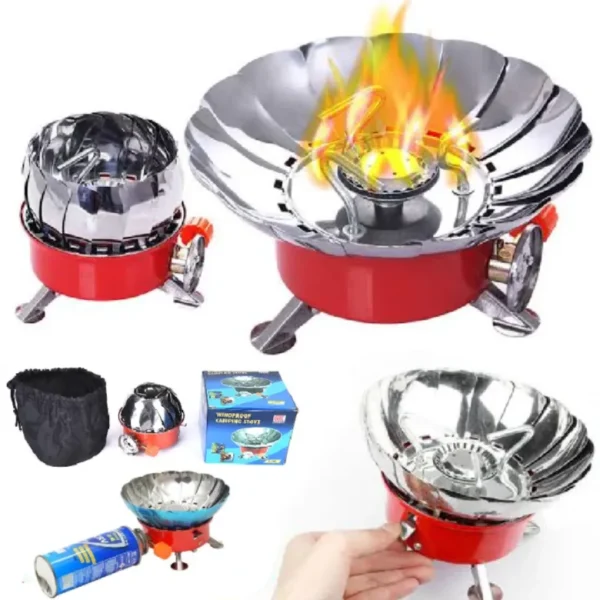 Windproof Gas Stove with free Gas Canister