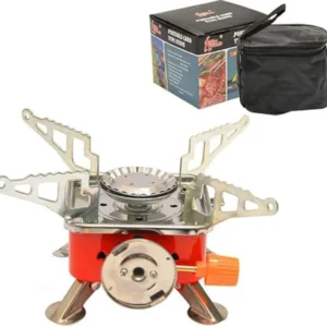Portable Mini camping stove with free Gas Canister