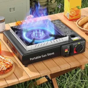 Camping Stove for Gas Cookers - Gas Cartridges or Butane Cylinder (with free Gas Canister )