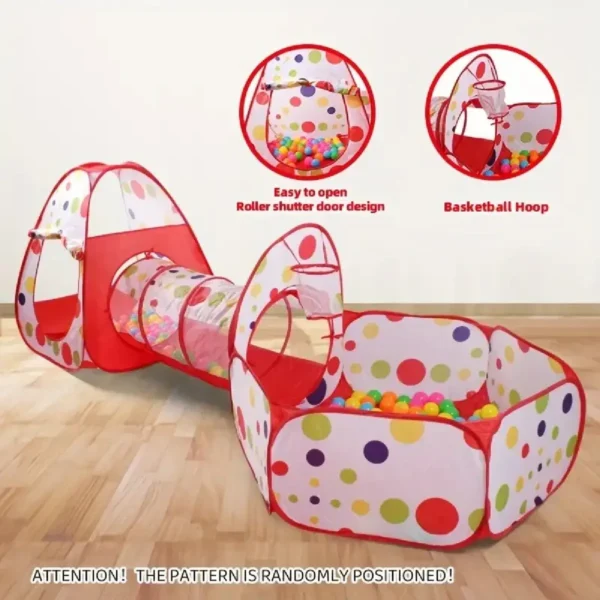 3-IN-1 Pop Up Kids Play House