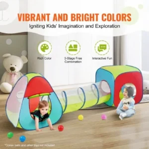 3-IN-1 Pop Up Kids Play House