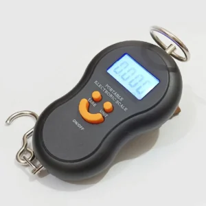 Digital Portable Fishing Hanging Small Pocket Smile Face Scale 50kg