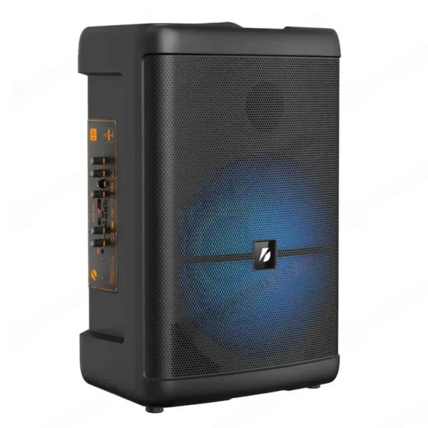 KTS-1279 portable Bluetooth karaoke speaker with wireless microphone and remote control in Sri Lanka