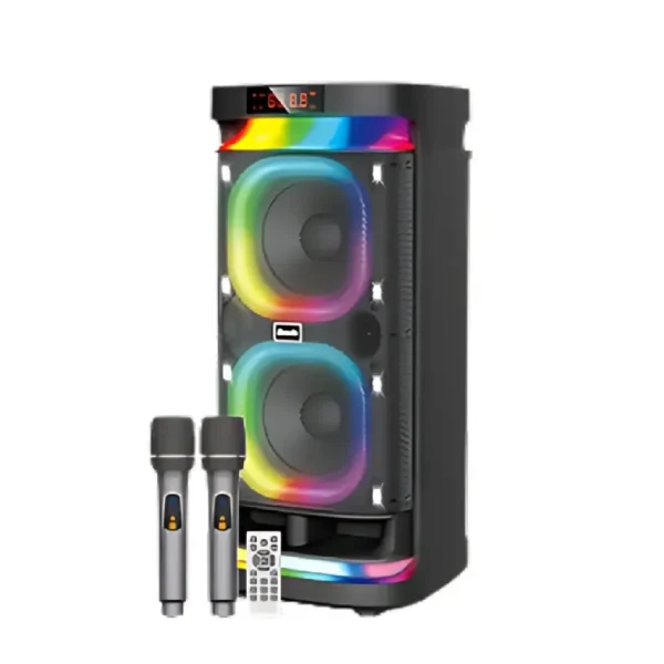 Brodu BTS-1990 Double 8 Inch Bluetooth Speaker in Sri Lanka