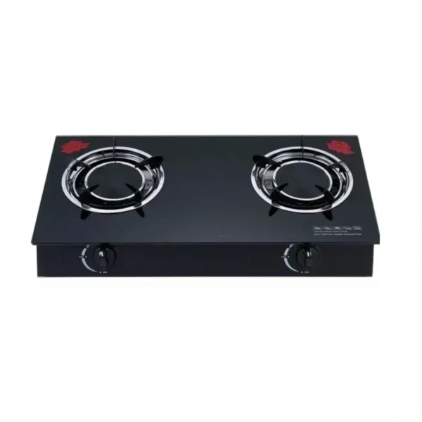 Osaka National 2 Burner Gas Cooker Glass Top ONG-2029FG with Brass Burners Sri Lanka