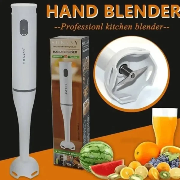 Sokany Hand Blender SK-1709 300W Stick Blender with Stainless Steel Blade – Sri Lanka